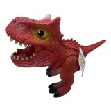 Dinozaur marioneta din cauciuc culori variate