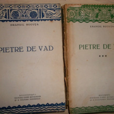 Pietre de vad 3 vol./an 1937/1250pag- Emanoil Bucuta (vol2 fara coperti)