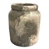 Cumpara ieftin Ghiveci flori teracota gri bej 17x16 cm
