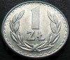 Moneda 1 ZLOT - POLONIA, anul 1986 *cod 2805 A, Europa, Aluminiu