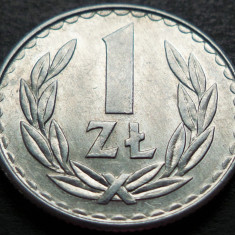 Moneda 1 ZLOT - POLONIA, anul 1986 *cod 2805 A