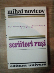 SCRIITORI RUSI de MIHAI NOVICOV , Bucuresti 1972 foto