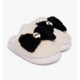 Cumpara ieftin Papuci de casa cu blana moale si funda eleganta pentru femei - Caldurosi, Confortabili si Antiderapanti, Alb, 36-37