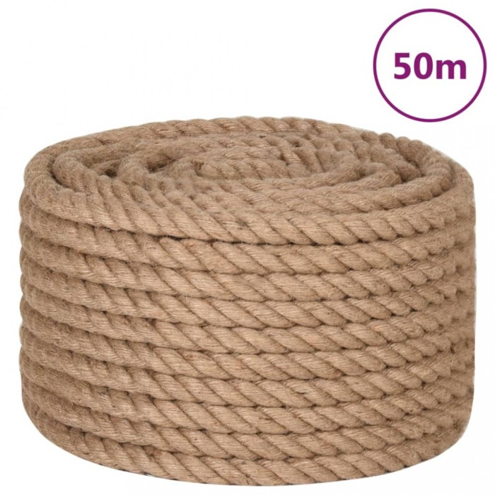 Funie de iuta 50 m lungime, 16 mm grosime