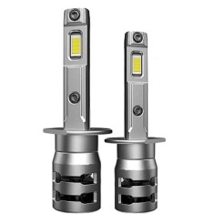 Set 2 becuri Led K7, 100w, 10.000LM, 1:1,CANBUS, cu ventilator , 6000k