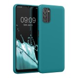 Cumpara ieftin Husa Kwmobile pentru Nokia G21/G11, Silicon, Verde, 57530.57, Carcasa