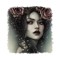 Sticker decorativ, Printesa Noptii, Negru, 55 cm, 6586ST