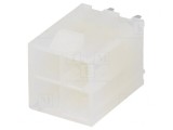 Soclu cablu-placă Mini-Fit Jr 4,2mm 4 PIN THT aurit