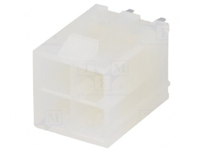 Soclu cablu-placă Mini-Fit Jr 4,2mm 4 PIN THT aurit foto