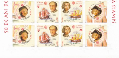 COLUMB,EUROPA,SERIE IN PERECHE,NEDANTELAT ,2005 MNH ,ROMANIA. foto