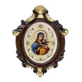 Icoana de perete cu ceas, 40x30cm / EXT 6184