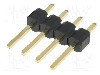 Conector 4 pini, seria {{Serie conector}}, pas pini 2.54mm, CONNFLY - DS1021-1*4SF11-B