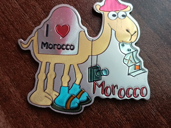 D5 - Magnet frigider - Tematica turism - Maroc 6