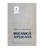 - Studii si cercetari de mecanica aplicata - Tomul 22 - 107517