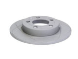 Disc de frana, 1pcs, ATE PowerDisc, full, Cut, spate ; Stanga/Dreapta, outer diameter 239 mm, thickness 8,9 mm, compatibil: AUDI A3, TT; SKODA OCTAVIA