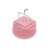 Lampa LED reincarcabila roz cu USB, baterie 1200 mAh si 3 moduri