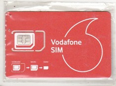 bnk card Cartela telefonica de colectie - SIM Vodafone - RRO-VOD-GSM-0037C