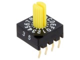 &Icirc;ntrerupător codificare PCB THT 2,54mm