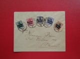 1917 - PLIC FILATELIC - OCUPATIA GERMANA IN ROMANIA - MVIR - STAMPILA - BUKAREST