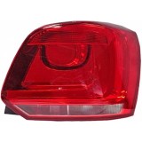 Stop spate lampa VW Polo (6R), 08.2009-05.2014, partea Dreapta, cu lampa mers inapoi, fara suport becuri, Depo