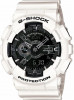 Ceas Sport Casio G-SHOCK GA-110 WHITE BLACK FACE-NOU ! SUPERB-CALITATEA 1- ALB, Analog &amp; digital, Alarma