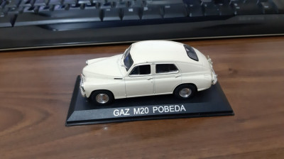 GAZ M20 POBEDA DEAGOSTINI . MASINI DE LEGENDA ,SCALA 1/43 foto