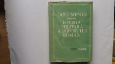 Documente Privind Istoria Militara A Poporului Roman 7 septembrie Octombrie 1944 foto