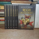 MAURICE DRUON - REGII BLESTEMATI ( SERIE COMPLETA : 7 VOL. ) , 2014 *
