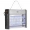 Lampa UV impotriva insectelor Teesa, 2 x 8 W, 336 x 72 x 264 mm, aluminiu/metal/ABS, tava detasabila, raza actiune 50 m2