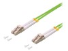 Cablu Fibra Optica Logilink OM5 Duplex LC/UPC 7.5m LSZH Verde