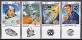 Angola 2019 - A 50-a aniversare a aselenizării Apollo 11, Serie cu Tapsuri, MNH