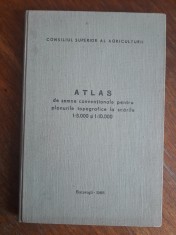 Atlas de semne conventionale pentru planurile topografice... / R5P3F foto