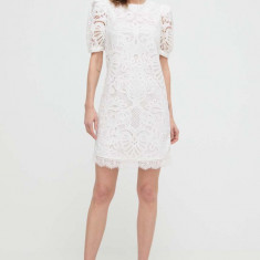 Silvian Heach rochie culoarea alb, mini, mulata