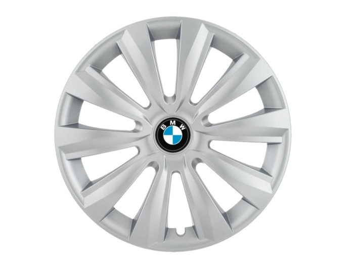 Set 4 capace roti Delta cromat R14 pentru gama auto BMW