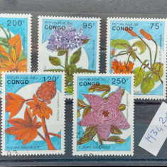 TS21 - Timbre serie republic Congo 1993 Flori - Flora