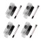 Set 4 Bucati Emblema Logo LED Portiera dedicata Marca Auto Audi, BZRSH , Audi A3, A4, A5, A6, A7, Q3, Q5, Q7 Plug and Play, Alb