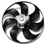 GMV ventilator radiator Ford Galaxy, 1995-2006, motor 2.0; 2.3; 2.8 V6, benzina, 1.9 TDI, diesel, fara AC, 200/60 W; 355 mm; 3 pini, tip Temic