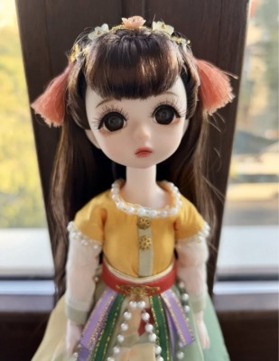 Păpușa prințesa BJD ~ Lotus~superbă machiaj manual foto