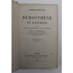 CHEFS - D &#039;OEUVRE DE DEMOSTHENE ET D &#039;ESCHINE , 1865