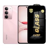 Folie de Protectie pentru Realme C75x, TEO, Sticla Securizata ESD, Margini Negre, Rezistenta la Zgirieturi, Antistatica, 0.35 mm, Transparenta