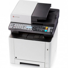 Multifunctionala Second Hand Laser Color KYOCERA ECOSYS M5521CDN, A4, 21ppm, 1200 x 1200dpi, Duplex, Copiator, Scanner, Fax, Retea, USB NewTechnology