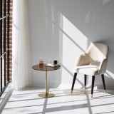Cumpara ieftin Măsuță auxiliară Chill-Out, Auriu- Bronz