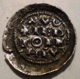 G.289 ITALIA MILANO ENRICO II DENAR 1004 1024 ARGINT