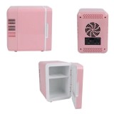 Mini Frigider cu Oglinda si LED pentru Cosmetice 4L 23.5x14x13cm