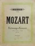 Carte Muzica Mozart Kronungs Nr. 2897 F, Peters, Romana, H164 - Editura Peters, An 1984, 56 pagini
