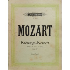 Carte Muzica Mozart Kronungs Nr. 2897 F - Mozart , H164