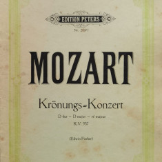 Carte Muzica Mozart Kronungs Nr. 2897 F - Mozart ,561264