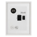 Tablou Decorativ cu Paspartu, Rama Alba din MDF, 30x40cm, CMCLASS