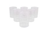 Cumpara ieftin Set 6 cutii de depozitare alimente CLJCL06C08M, Transparent