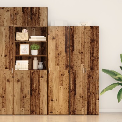 Gossi bufet lemn vechi 45x42.5x185 cm lemn compus foto